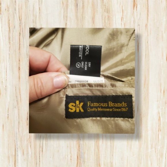 Fenzia 40S tweed Wool & Rayon sport coat - Picture 5 of 8